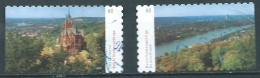 ALLEMAGNE ALEMANIA GERMANY DEUTSCHLAND BUND   2020 VIEW OF BONN-SIEBENGEBIRGE S/A SET 2V. MI 3517-18 YT 3291-2 SN 3142-3 - Used Stamps