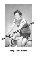 PHOTO CYCLISME REENFORCE GRAND QUALITÉ ( NO CARTE ) MARY LOUISE MANIENN - Cycling