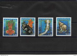 FEROË 2002 Animaux, Mollusques Marins, Seiche, Moule, Buccin, Polycera Yvert 410-413 NEUF** MNH Cote : 14,50 Euros - Faroe Islands