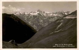 Blick Von Der Furkapaßhöhe Gegen Finsteraarhorn U. Schreckhorn (35135) * 16. 7. 1929 - Realp