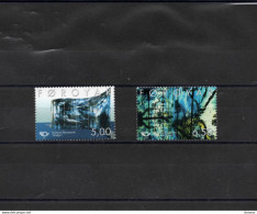 FEROË 2002 Norden, Art Contemporain, Peintures Sur Verre Yvert 417-418, Michel 421-422 NEUF** MNH Cote : 4,50 Euros - Faeroër