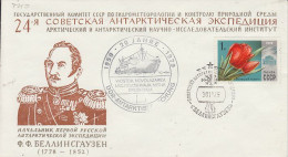 Russia 24th Russian Antarctic Expedition Cover With Diff. Ca Ca 30.11.1979 (59929) - Estaciones Científicas