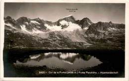 Col De La Furka - Furka-Passhöhe - Alpenlandschaft (2420) * 5. 8. 1931 - Realp
