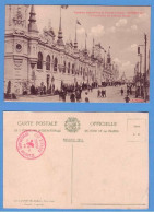 CARTE POSTALE ANCIENNE DE ROUBAIX - EXPOSITION 1911-GD PALAIS DES INDUSTRIES. TEXTILES - Roubaix