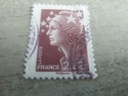 Marianne De Beaujard - 2.22 € - Yt 4346 - Brun-prune - Oblitéré - Année 2009 - - 2008-2013 Marianne De Beaujard
