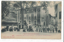 CPA - Près De Prats De Mollo - La Place De L'hôtel Guisset (66) - Other & Unclassified