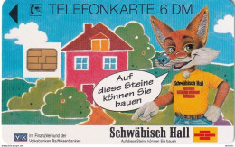 GERMANY - Schwäbisch Hall(O 089), Tirage 50000, 01/95, Mint - O-Series : Series Clientes Excluidos Servicio De Colección