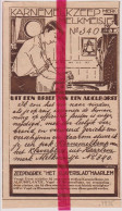 Pub Reclame - Karnemelkzeep Melkmeisje Haarlem - Orig. Knipsel Coupure Tijdschrift Magazine - 1925 - Non Classés