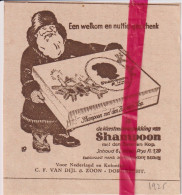 Pub Reclame - Shampoon - Van Dijl & Zoon , Dordrecht - Orig. Knipsel Coupure Tijdschrift Magazine - 1925 - Ohne Zuordnung