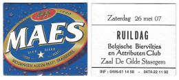 304a Brij. Maes Waarloos Rv Ruildag BBAC Stasegem 26 Mei  07 - Bierviltjes