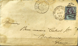 Cover England To France Ref26 - Lettres & Documents
