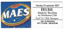 306a Brij. Maes Waarloos Rv Ruildag BBAC Stasegem 29 Sept. 2007 - Beer Mats