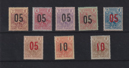 Guinée 1912 Série 55-62, 8 Val ** MNH - Ongebruikt