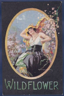 CPA Publicité Cabaret Théâtre Non Circulé Art Nouveau Femme Woman - Advertising