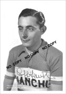 PHOTO CYCLISME REENFORCE GRAND QUALITÉ ( NO CARTE ) FAUSTO COPPI TEAM BIANCHI 1946 - Wielrennen
