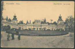 WARSZAWA Wilanow Vilanovo Vintage Postcard Warsaw Varsovie Warschau Poland - Pologne