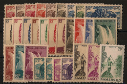 CAMEROUN - 1939 - N°YT. 162 à 191 - Série Complète - Neuf Luxe ** / MNH / Postfrisch - Unused Stamps