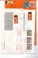 Österreich, 1993-1996, 3 Reko-Briefkuverts Jeweils Mit "Ersatz"-Reko-Zettel (20268E) - Briefe U. Dokumente