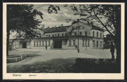 AK Güstrow, Blick Auf Den Bahnhof  - Guestrow