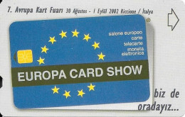 Türkiye: Türk Telecom - 2002 Europa Card Show, Riccione - Turchia