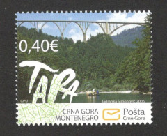 MONTENEGRO - MNH STAMP - MOUNTAIN OF TARA, BRIDGE, NATURE - 2006. - Montenegro