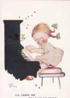 M.L.Attwell: "I*ll Learn 'em To Learn ME Music", Valentine's Attwell Series No. 488, 1920 - Attwell, M. L.