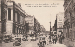 4937 19 Marseille, Rue Cannabière Et La Bourse.  - Canebière, Stadscentrum