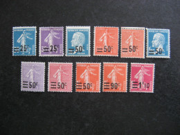 TB Série N°217 Au N° 228, Neufs XX. - Unused Stamps