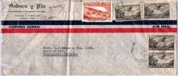 Cuba - Lettre - Obl Cuba - Pour Valparaiso Chili - Air Mai - Altri & Non Classificati