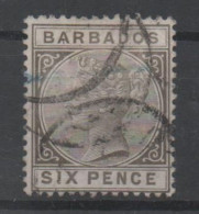 Barbados, Used, 1882, Michel 38 - Barbades (...-1966)