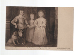 CPA - Arts - Tableaux - Van Dick - Les Enfants De Charles Ier - Musée Du Louvre - Non Circulée - Paintings