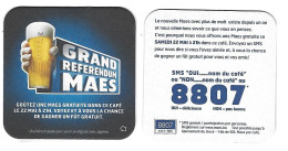 328a Brij. Maes Waarloos Grand Feferendum Maes Rv   93-93 - Beer Mats