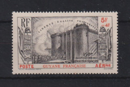 Guyane 1939 Bastille PA 19, 1 Val ** MNH - Unused Stamps