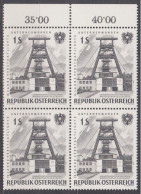 1961 , 15 Jahre Verstaatlichte Unternehmen ( Mi.Nr.: 1092 ) (6) 4-er Block Postfrisch ** - Unused Stamps