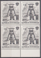 1961 , 15 Jahre Verstaatlichte Unternehmen ( Mi.Nr.: 1092 ) (7) 4-er Block Postfrisch ** - Unused Stamps