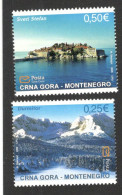 MONTENEGRO - MNH SET - TURISM, DURMITOR, SVETI STEFAN - 2006. - Montenegro