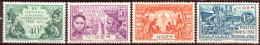 Niger 1931 Y.T.53/56 */MH VF/F - Ongebruikt