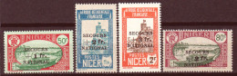 Niger 1941 Y.T.89/92 */MH VF/F - Neufs