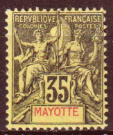 Mayote 1900 Y.T.18 */MH VF/F - Ongebruikt