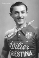 PHOTO CYCLISME REENFORCE GRAND QUALITÉ ( NO CARTE ) GIUSEPPE DONI TEAM WILIER 1948 - Cycling