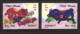 VIET NAM. N°2264-5 De 2006. Année Lunaire Du Cochon. - Chinees Nieuwjaar