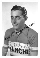 PHOTO CYCLISME REENFORCE GRAND QUALITÉ ( NO CARTE ) FAUSTO COPPI TEAQM BIANCHI 1948 - Wielrennen