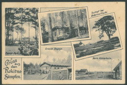 BOBRAVICHY ROKITNO Vintage Postcard Бобровичи Grodno Belarus - Weißrussland