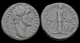 Antoninus Pius AE As Annona Standing Right - The Anthonines (96 AD To 192 AD)