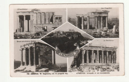 Grèce . Athènes . L' Acropole Et Ses Monuments  . Multi Vues - Grèce