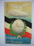 Avion / Airplane / ZEPPELIN / Graf Zeppelin / Flight From Donau To Lausanne / Nov 4, 1908 - Dirigeables