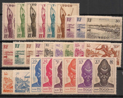 TOGO - 1941 - N°YT. 182 à 207 - Série Complète - Neuf Luxe** / MNH / Postfrisch - Unused Stamps