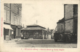 Sézanne - Place Du Marché Du Docteur Huguier - Sezanne