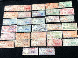 Vietnam South Wedge Before 1975( Wedge Has Been Used ) 32 Pcs 32 Stamps Quality Good - Verzamelingen