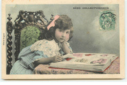 Bergeret - Deltiology - Bébé Collectionneur De Cartes Postales - Bergeret